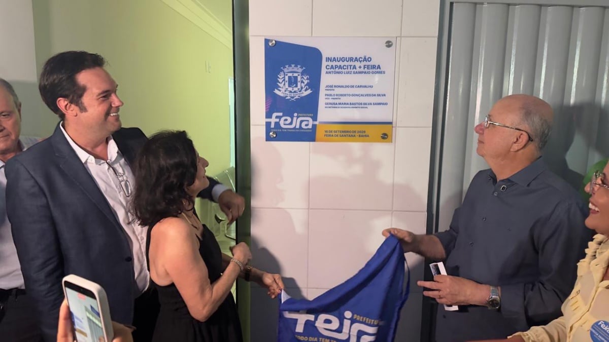 Prefeitura inaugura o Capacita+, espaço para oferecer cursos profissionalizantes gratuitos em Feira de Santana