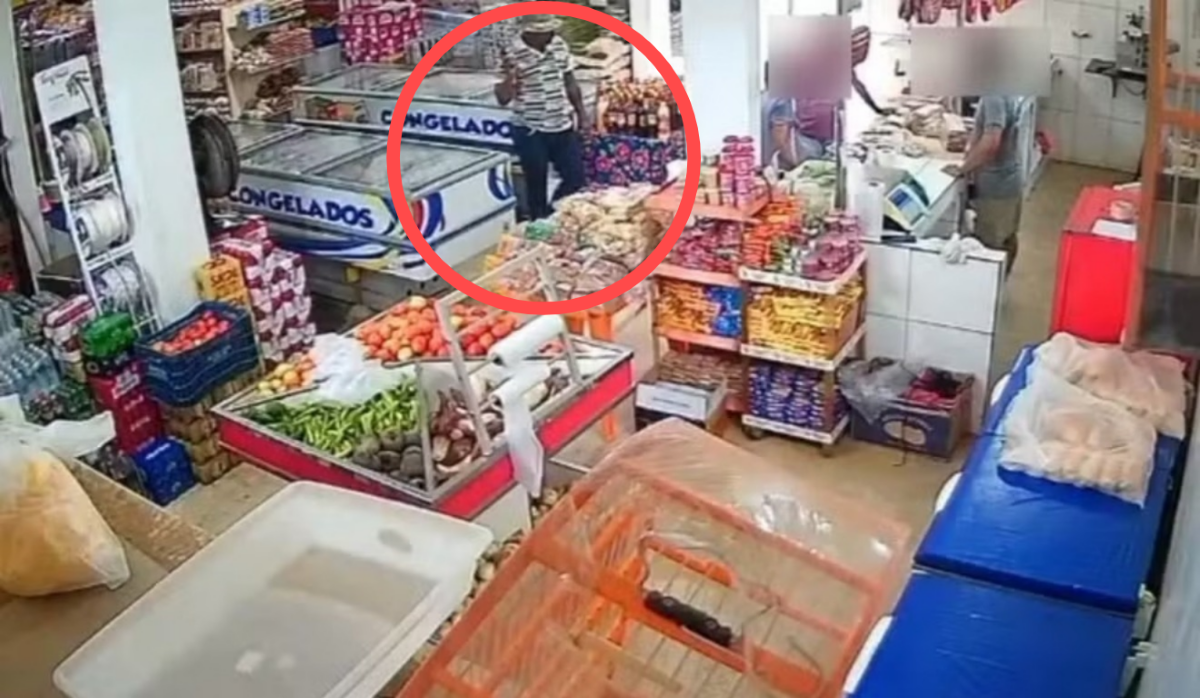 Suspeito de assalto a mercado morre após confronto com a PM