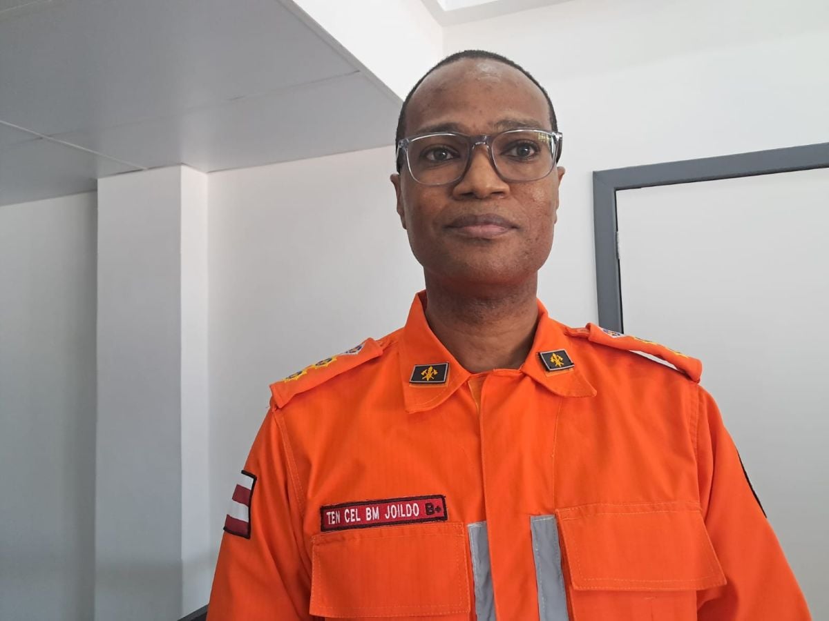 Tenente-Coronel Joildo comdt do 2º Batalhão de Bombeiros Militares de Feira de Santana