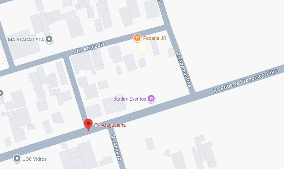 Travessa Araguaiana, no bairro Papagaio
