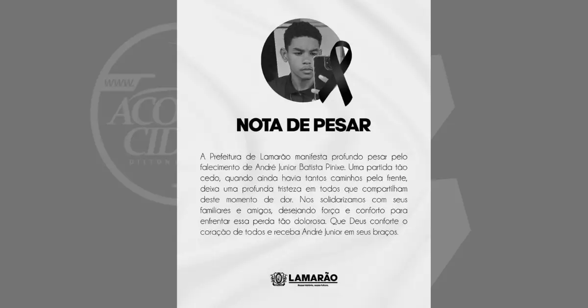 Adolescente de 14 anos morre afogado após entrar em açude no interior da Bahia