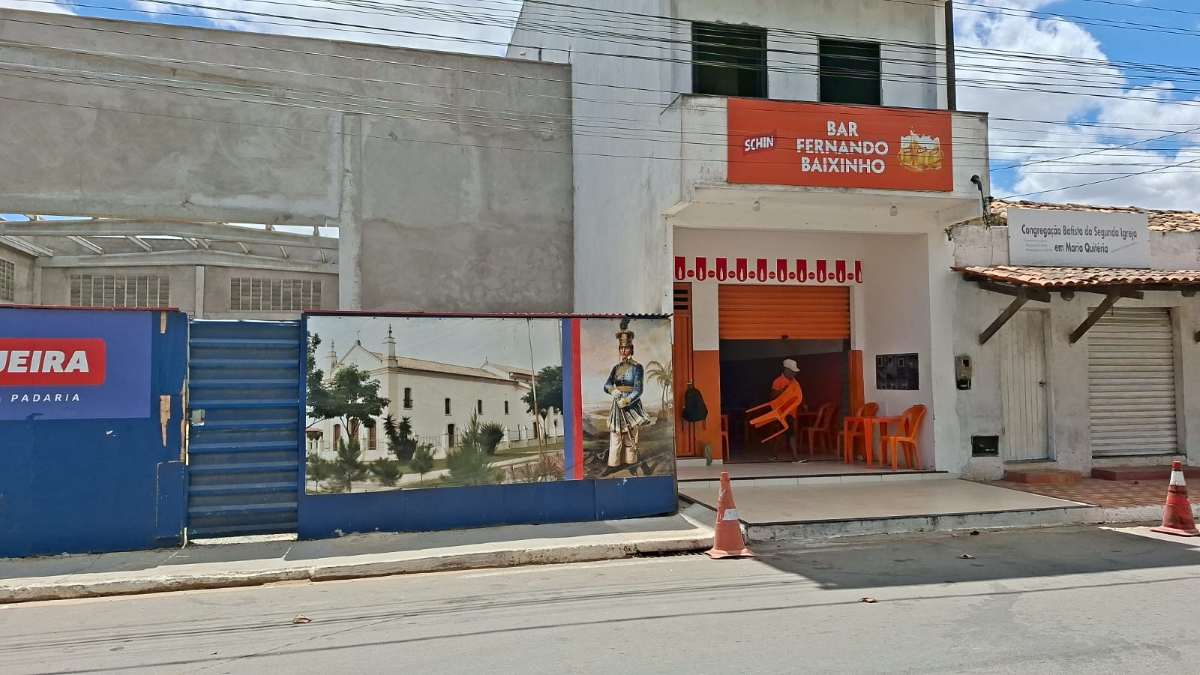 bar no distrito de Maria Quitéria