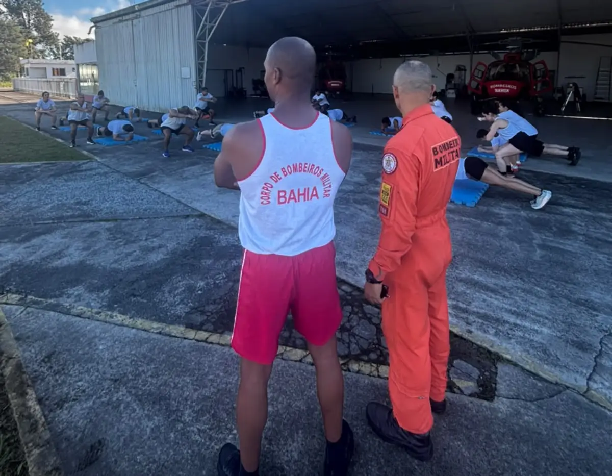 CBMBA inicia curso pioneiro para capacitar médicos e enfermeiros em operações aéreas na Bahia