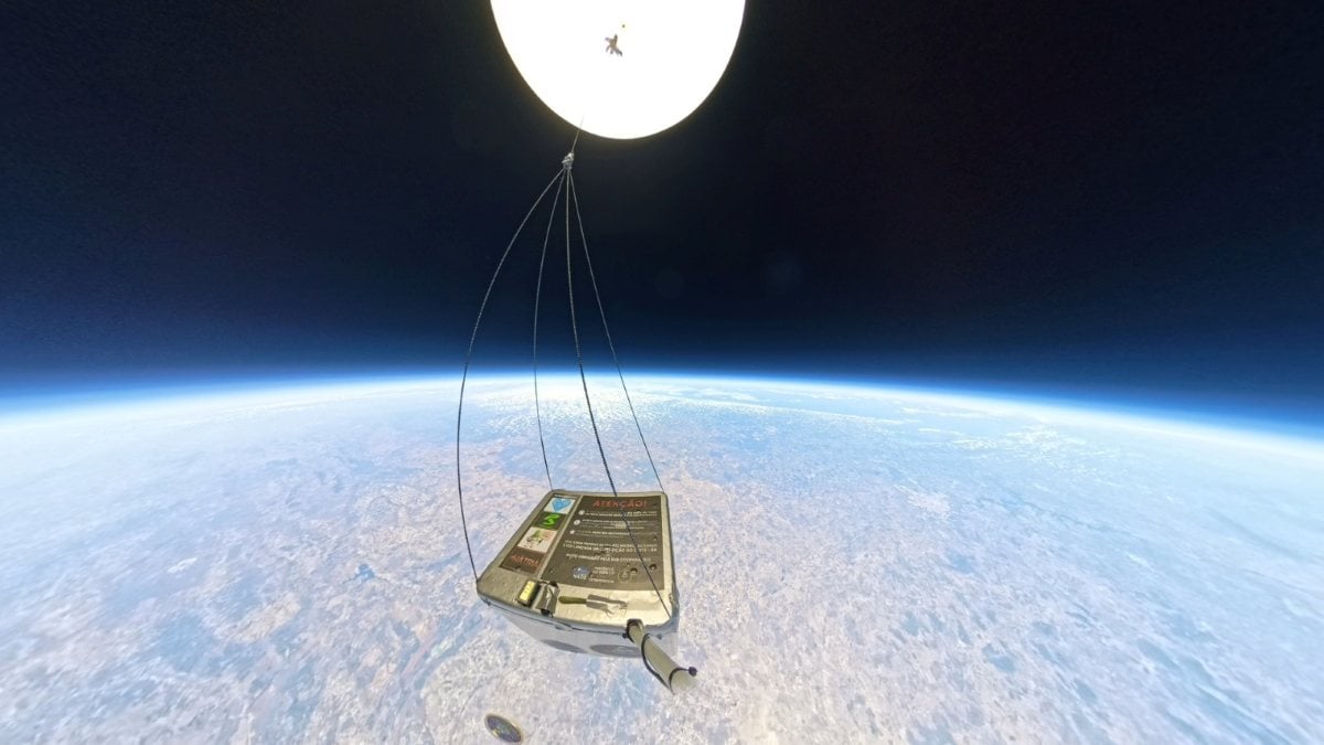 Do sertão à estratosfera: mandacaru é levado a 33 km de altitude em missão realizada na Bahia