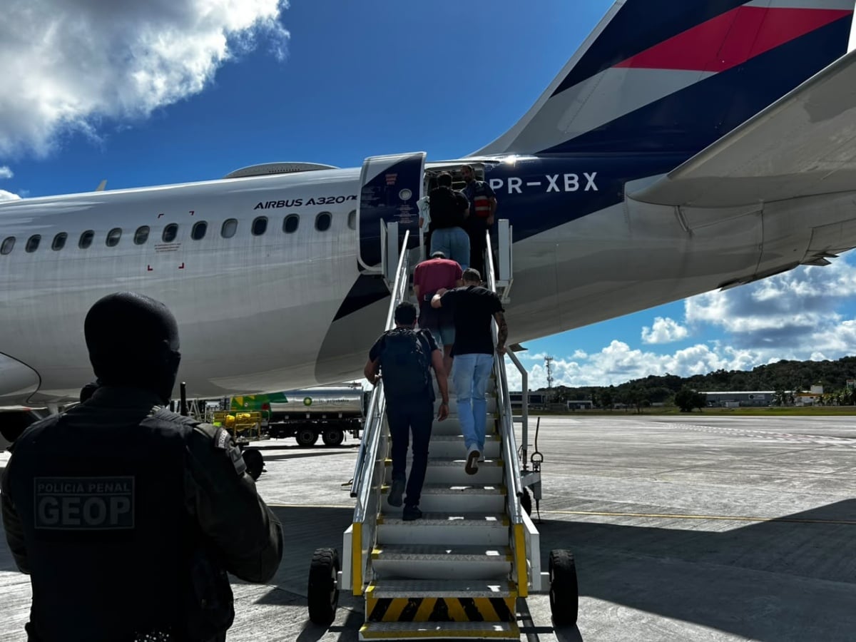transferência de presos Bahia