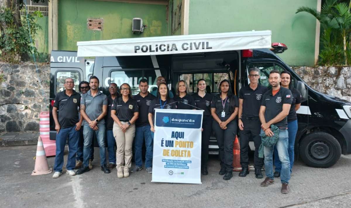 Bahia reúne 111 amostras de DNA em mobilização nacional por pessoas desaparecidas