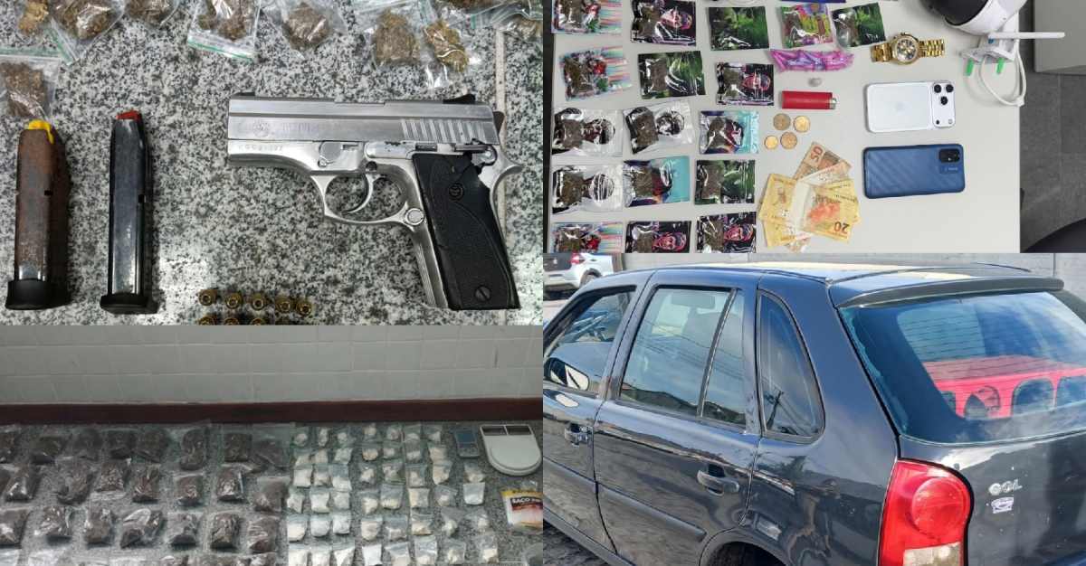 Polícia Militar registra apreensões e recuperações de veículos durante o final de semana em Feira de Santana