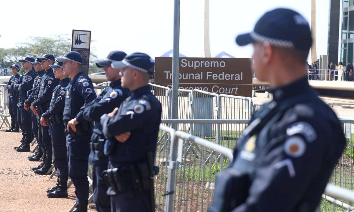 policiais no stf