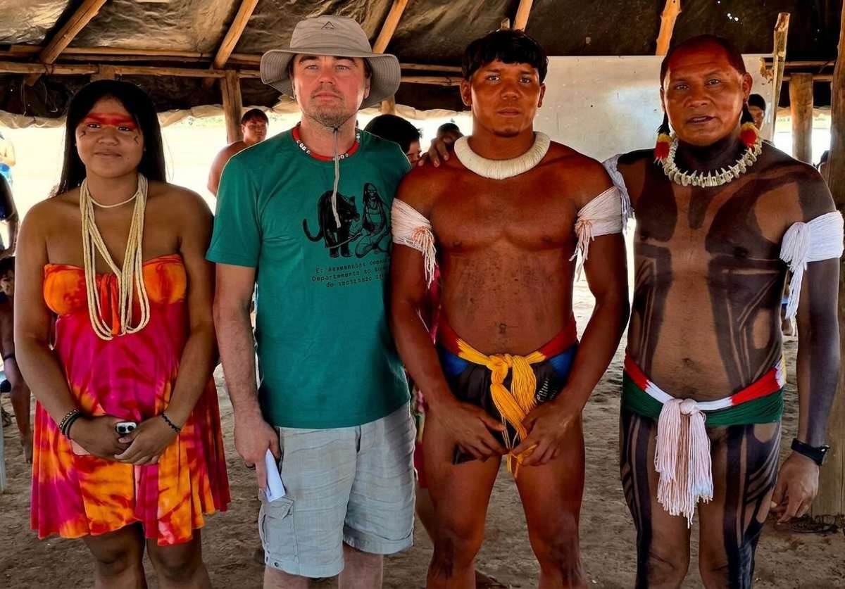 Visita de DIcaprio ao Brasil