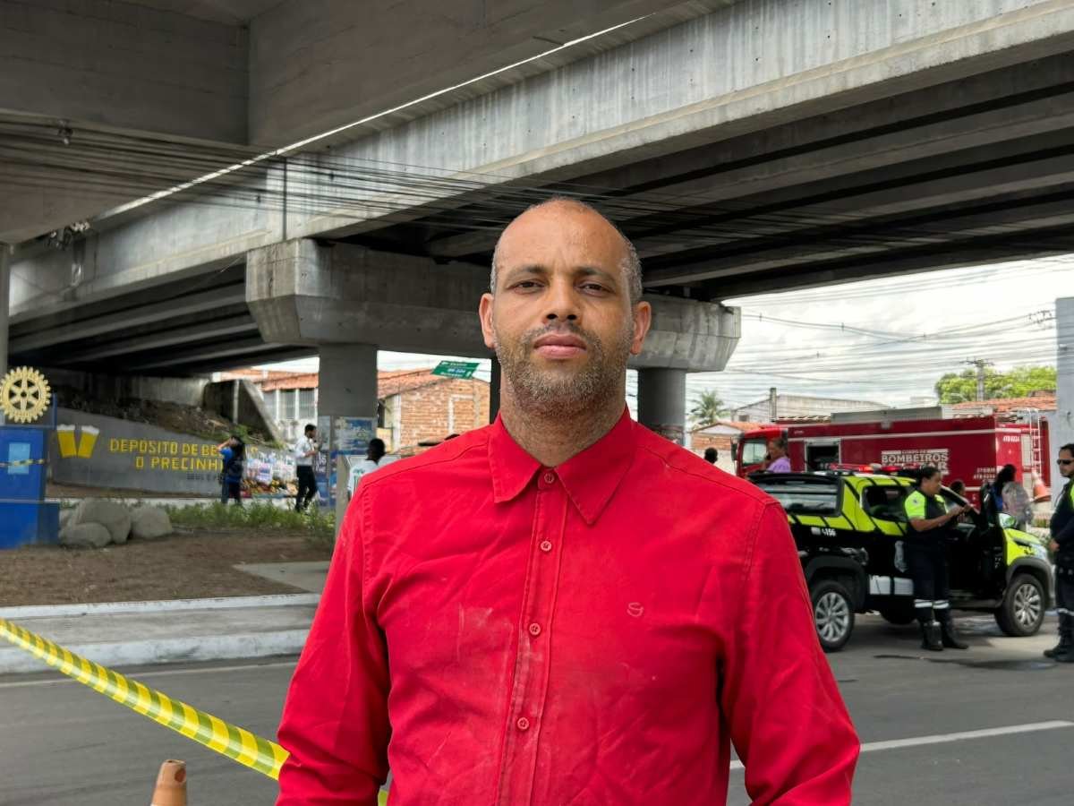 Anderson Marques, vendedor de frutas