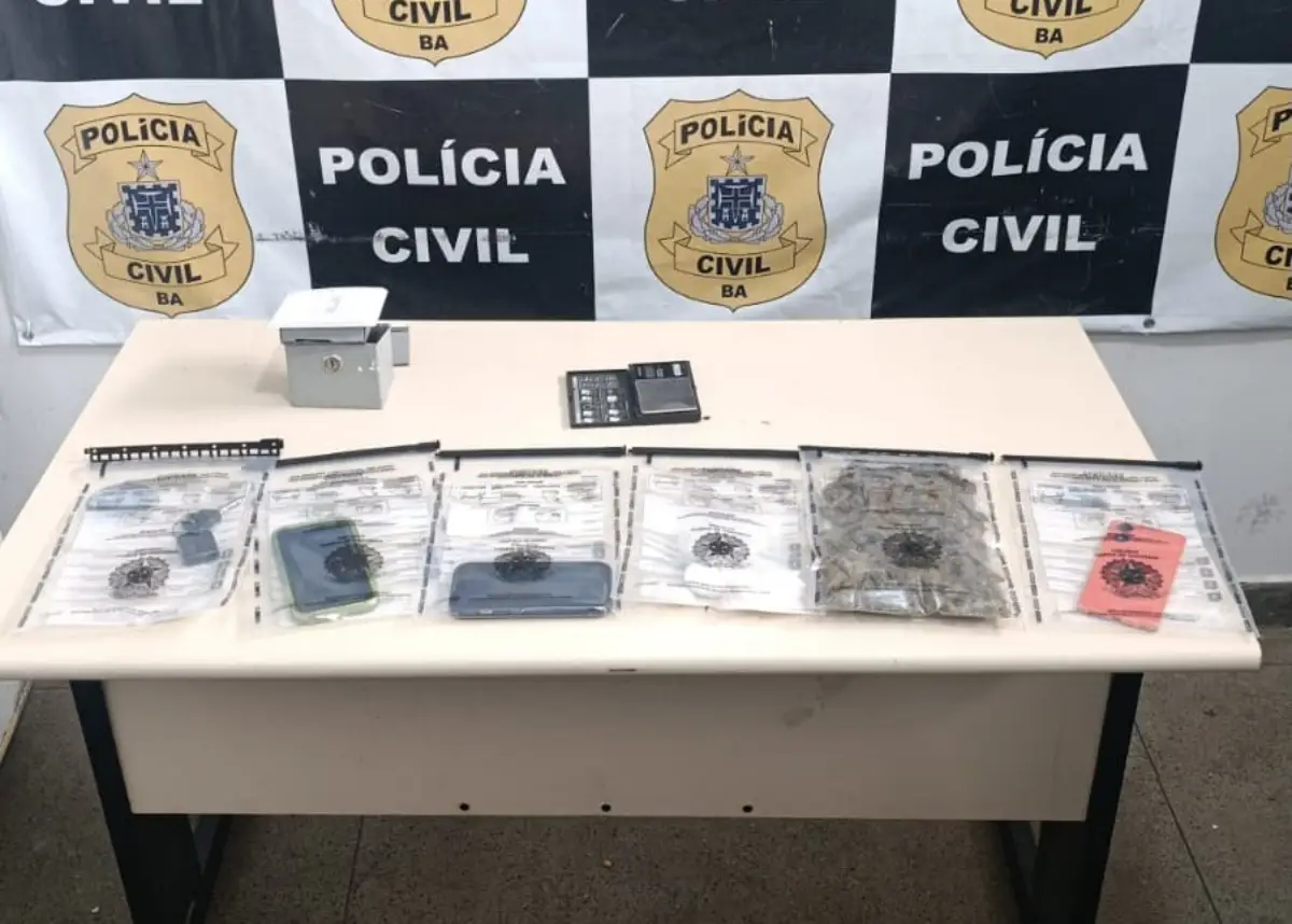 Operação Rota Oculta prende investigado por tráfico e apreende drogas em Santo Antônio de Jesus