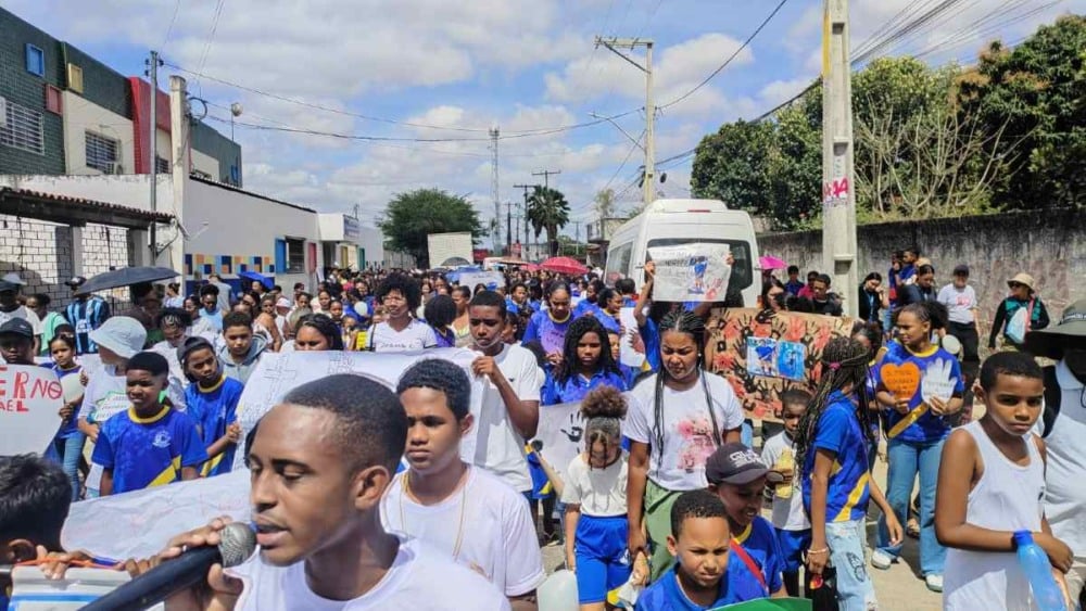 Caminhada da Paz em homenagem a Everton Mikael Bacelar Lima