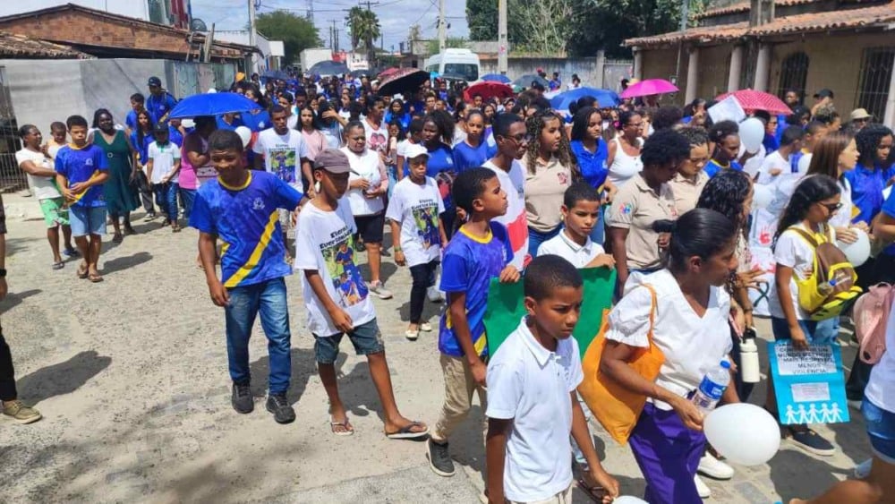 Caminhada da Paz em homenagem a Everton Mikael Bacelar Lima