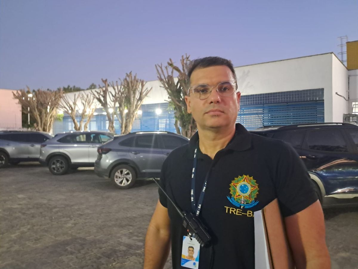 Coordenador do Polo de Urnas Pablo Galvão