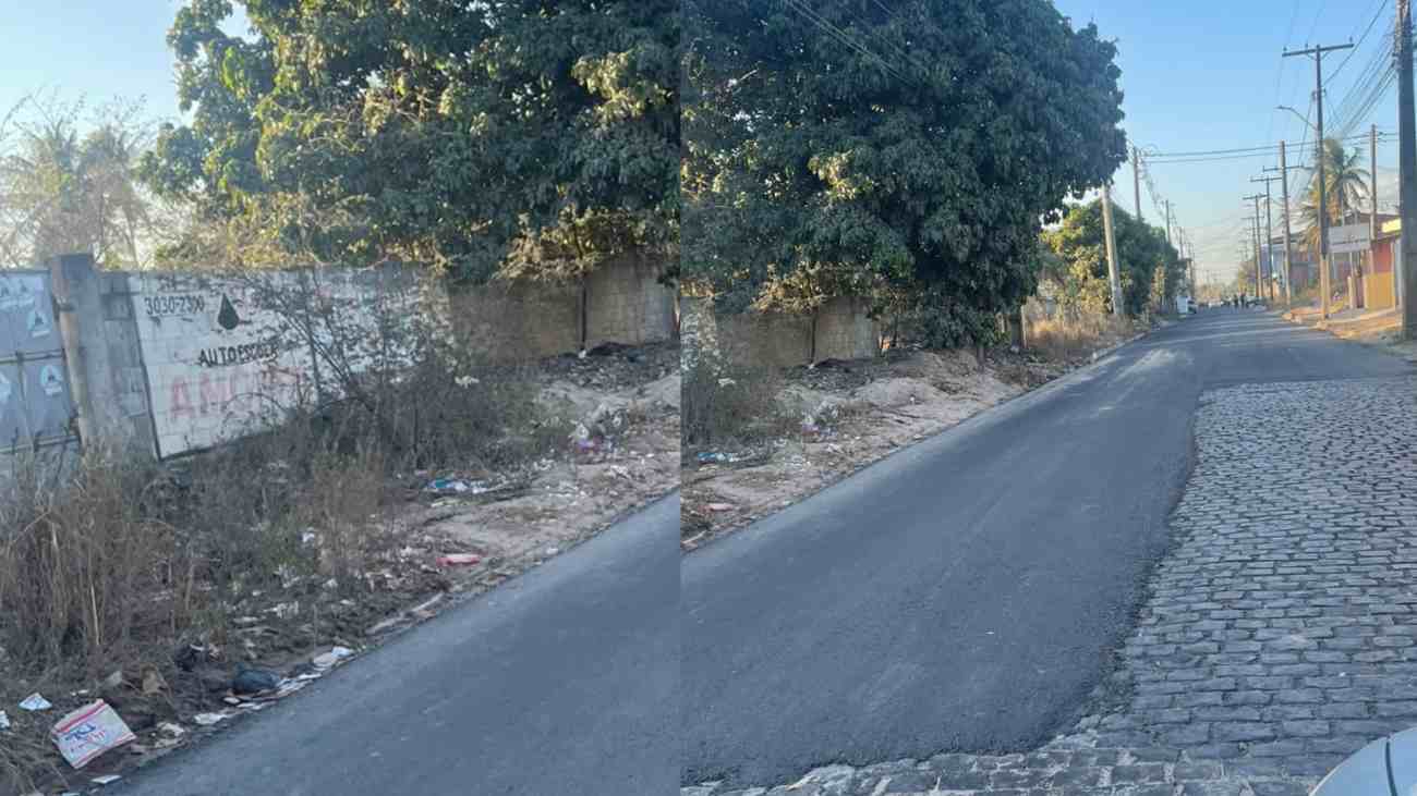 Estrada do Besouro, no bairro Asa Branca