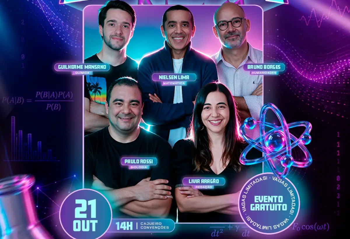 Super Revisão Enem integra programação da Finc 2026 e conecta preparação para a prova com a jornada rumo ao futuro