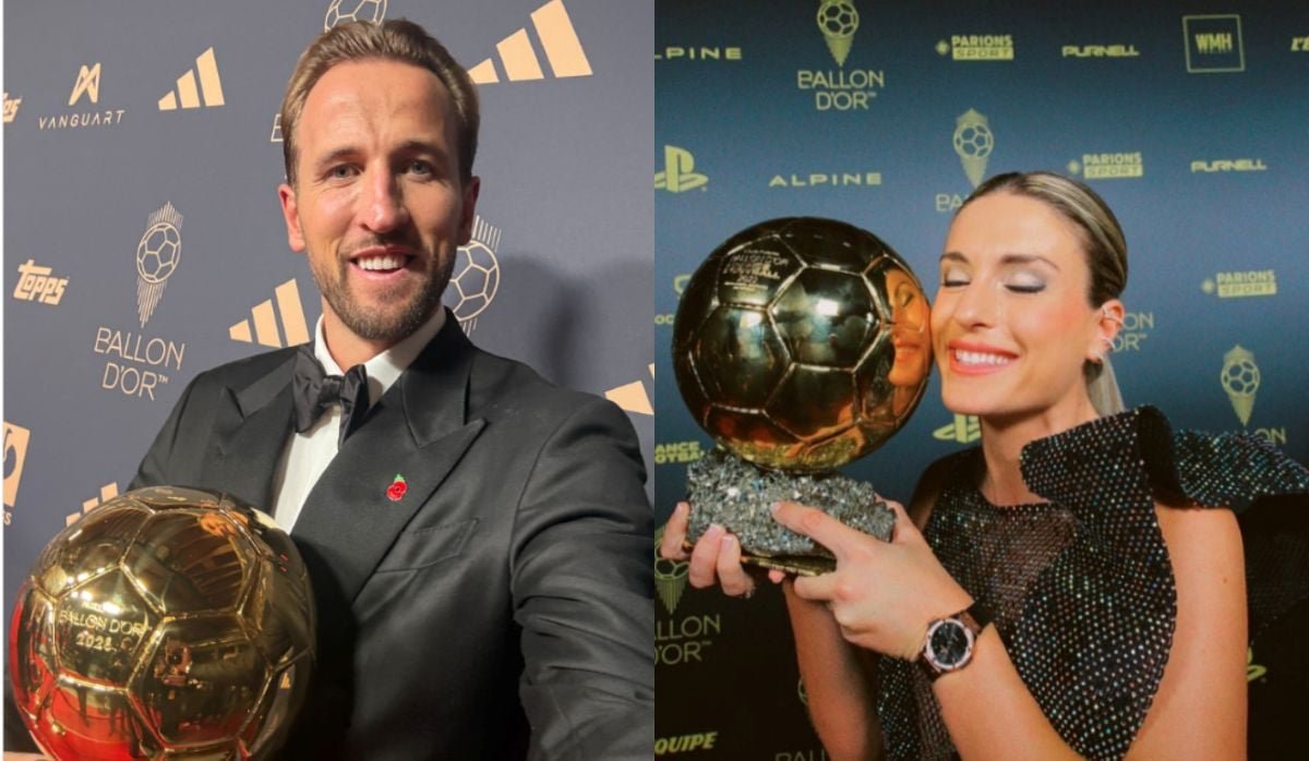 Harry Kane e Alexia Putellas são coroados com a Bola de Ouro