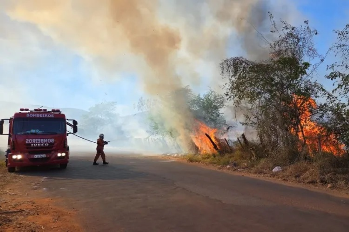 incêndio Brumado