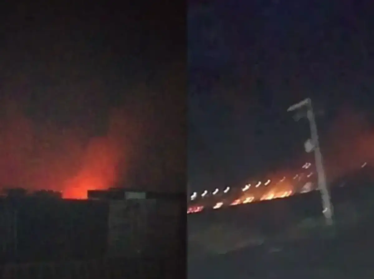 Incêndio na Lagoa Salgada