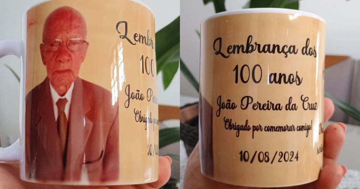 Lembrança dos 100 anos de seu João