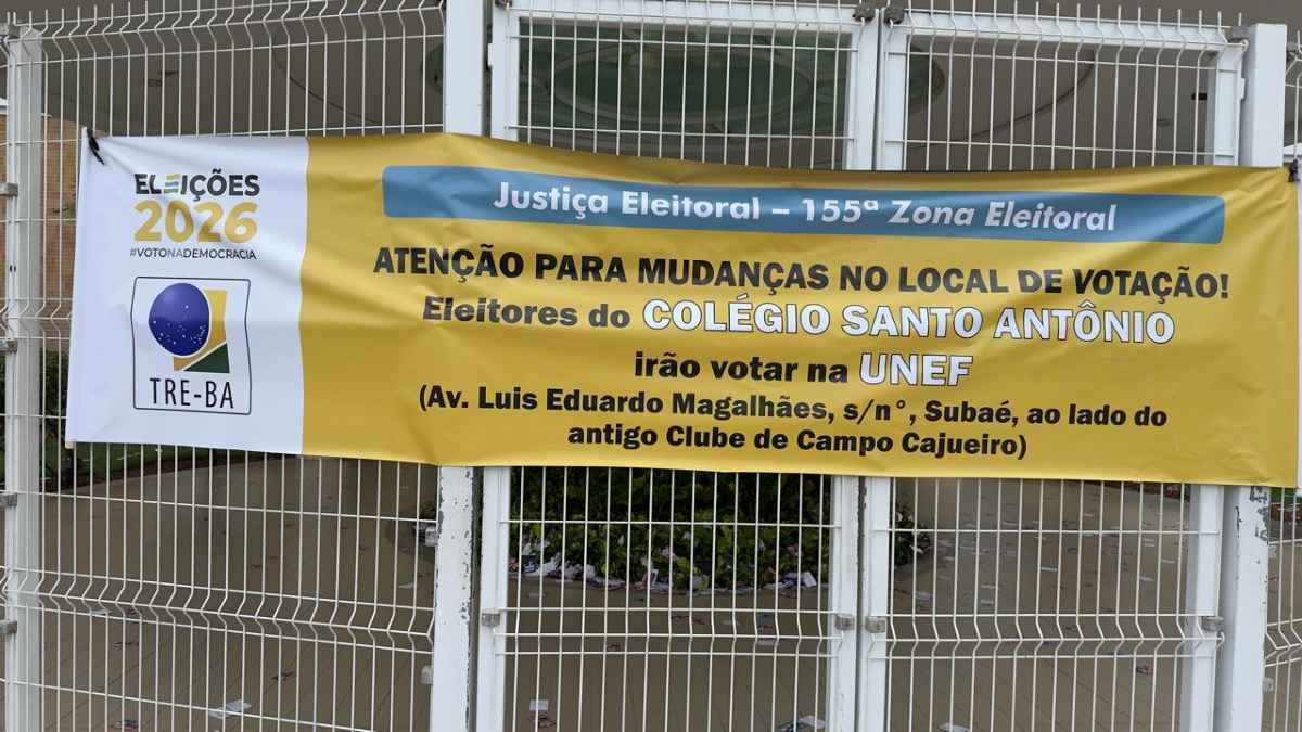 Mudança de local de votação