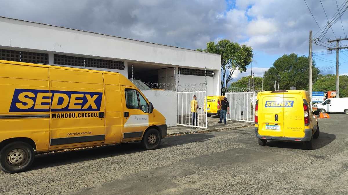 Operação de transporte das urnas em Feira de Santana_ foto Ed Santos