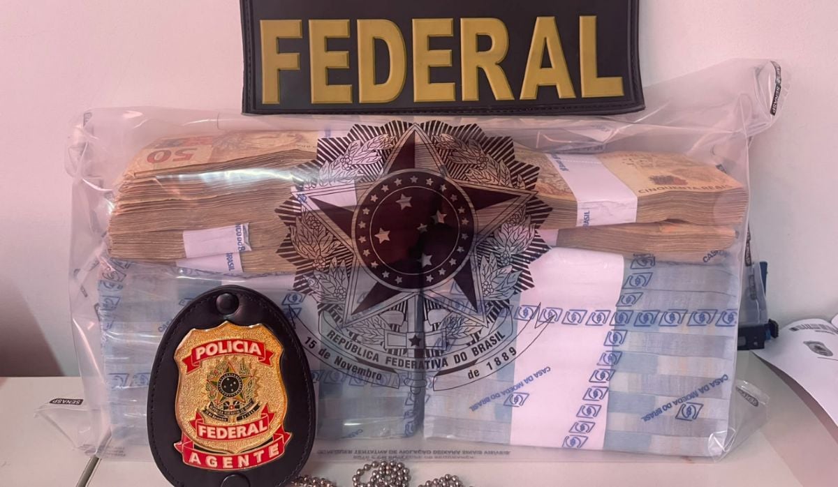 PF apreende R$ 200 mil em espécie após saque bancário na cidade de Irecê