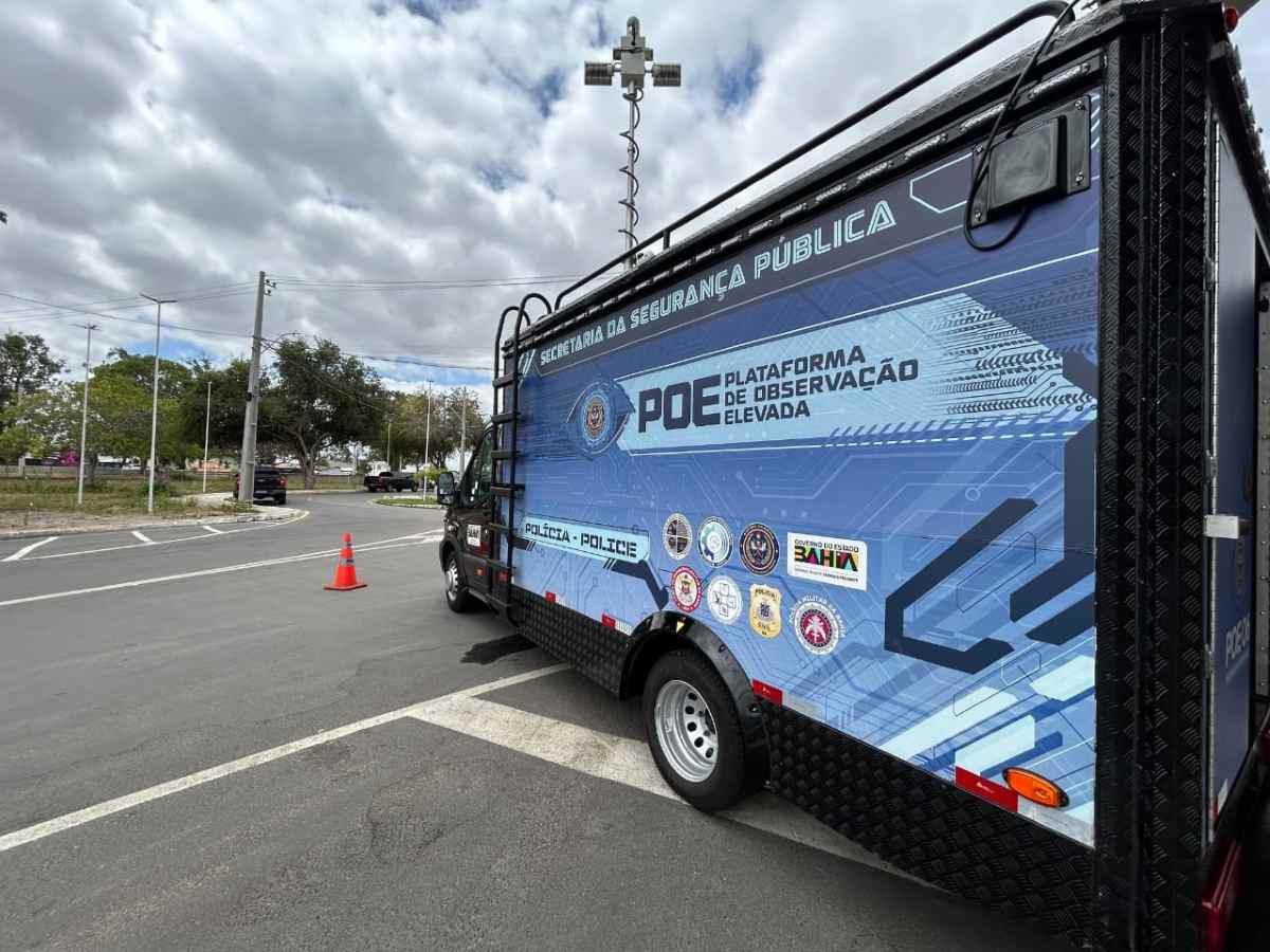 Plataforma de Observação da SSP em Feira de Santana