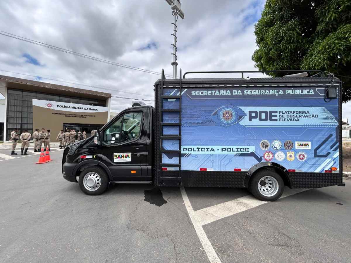Plataforma de Observação da SSP em Feira de Santana