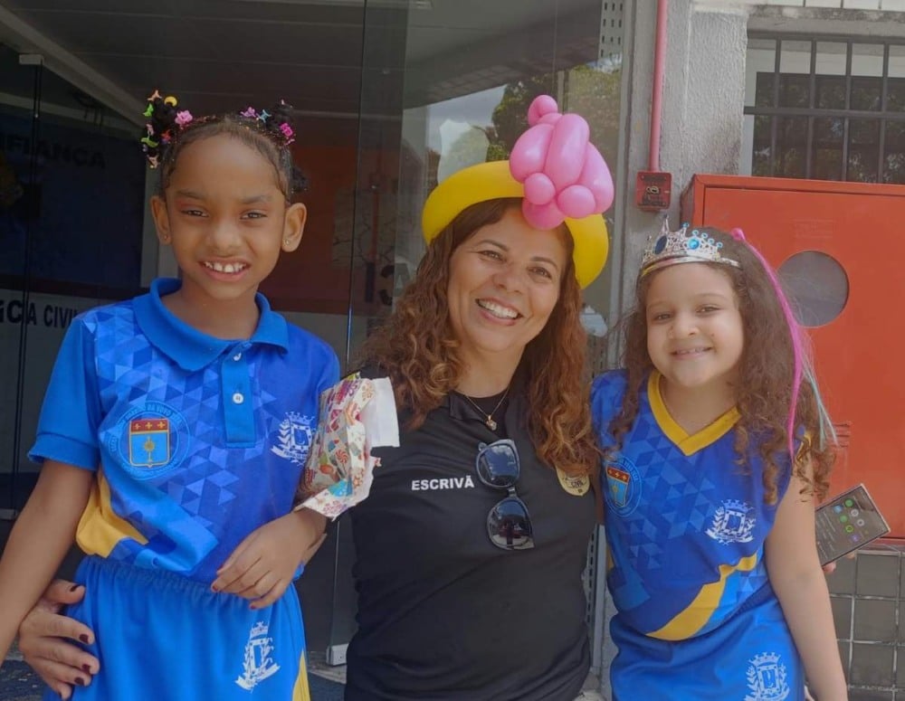 Polícia Civil promove evento em homenagem ao Dia das Crianças em Feira de Santana