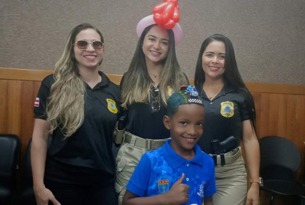 Polícia Civil promove evento em homenagem ao Dia das Crianças em Feira de Santana