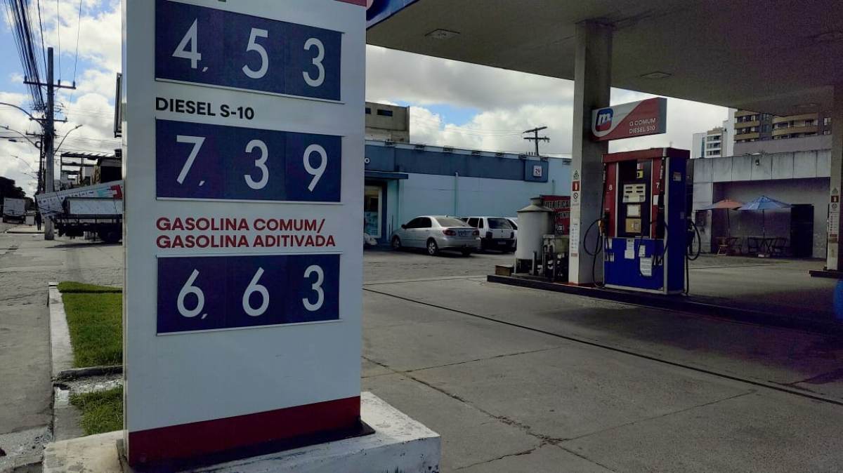Preço da gasolina em Feira de Santana_ Foto Ed Santos