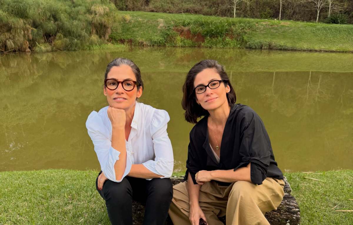 Renata Vasconcellos e Lanza Mazza