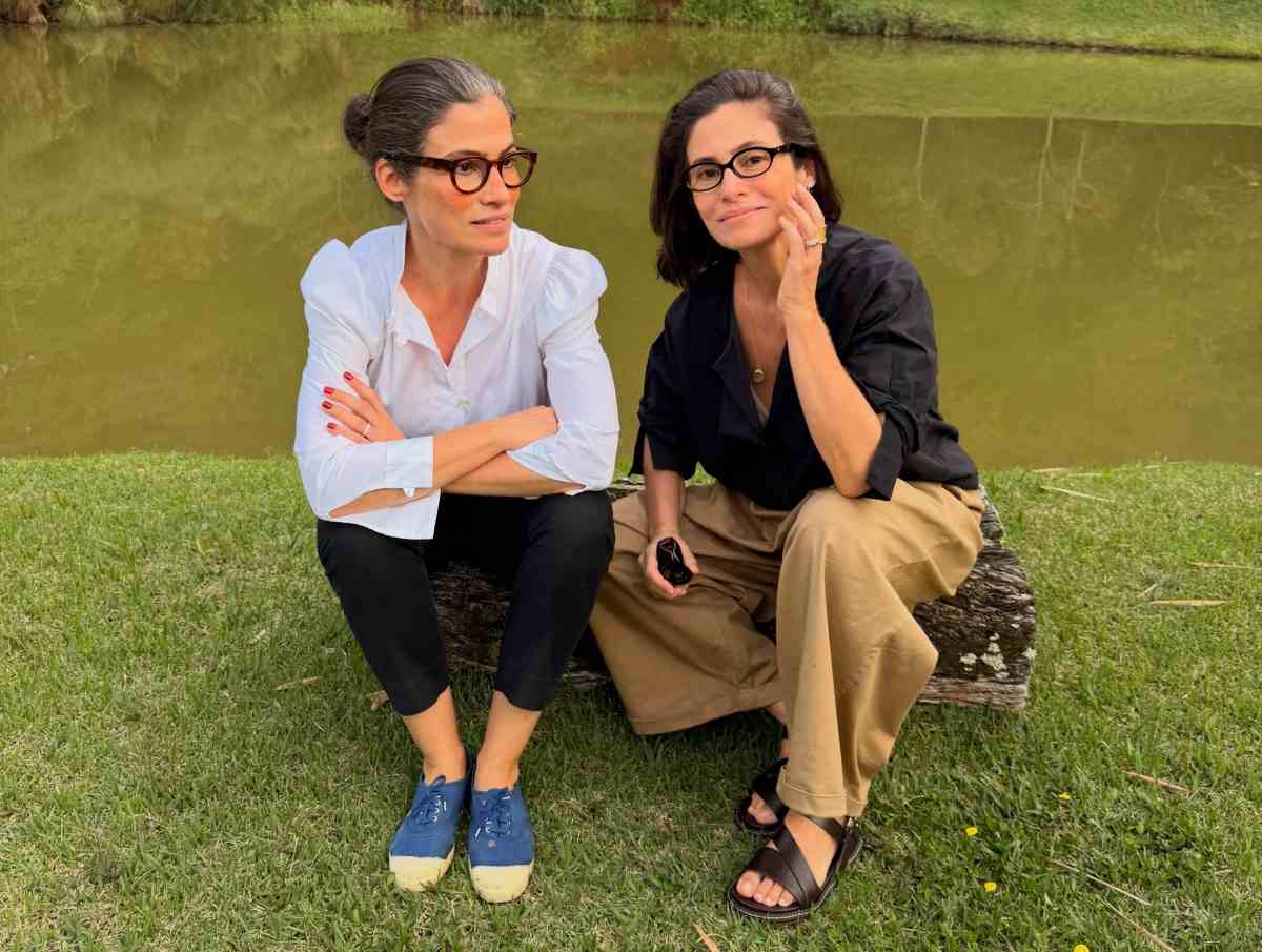 Renata Vasconcellos e Lanza Mazza