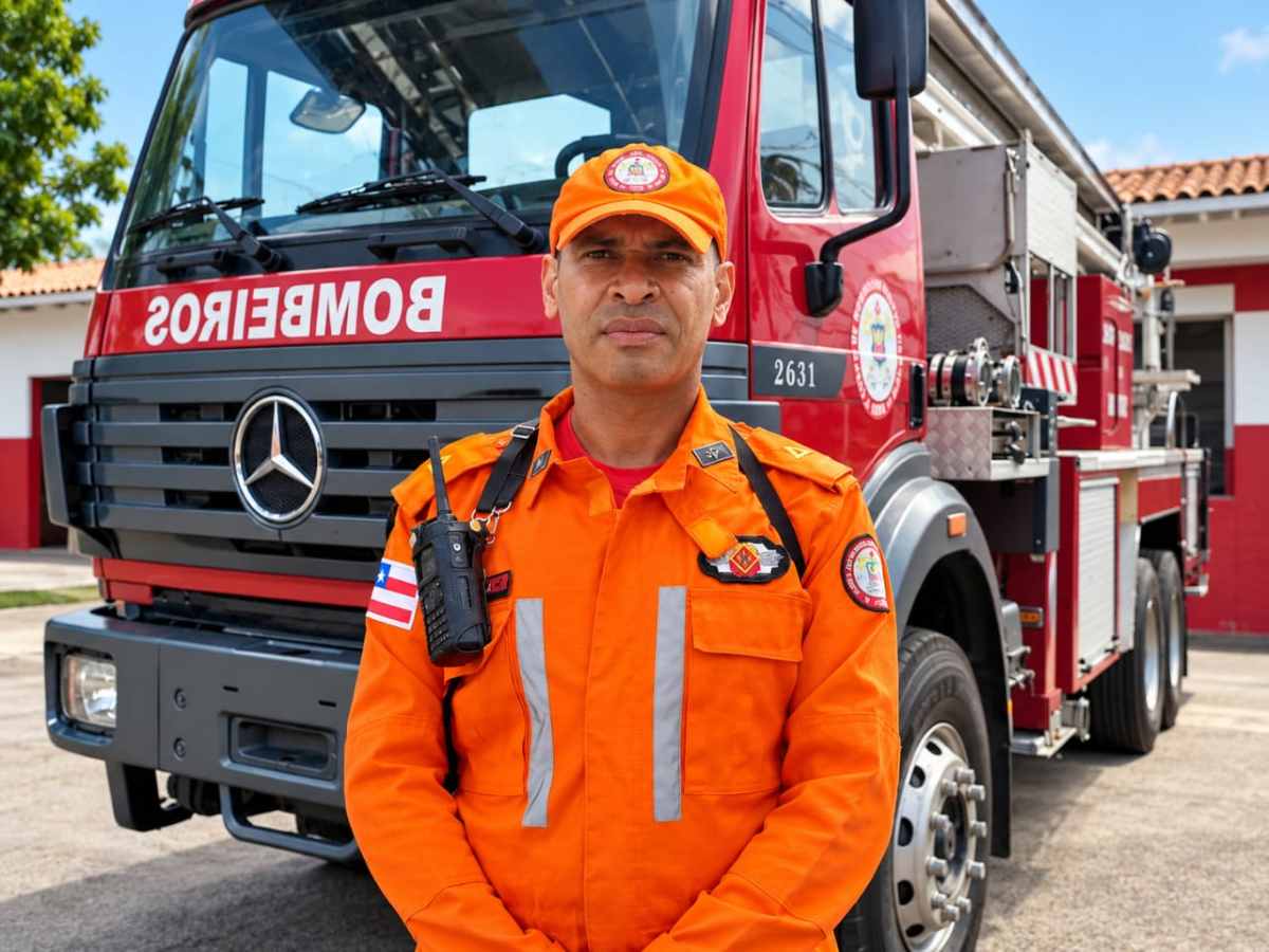 Subtenente do 2º Grupo de Bombeiros Militares (GBM), Josafá Santos