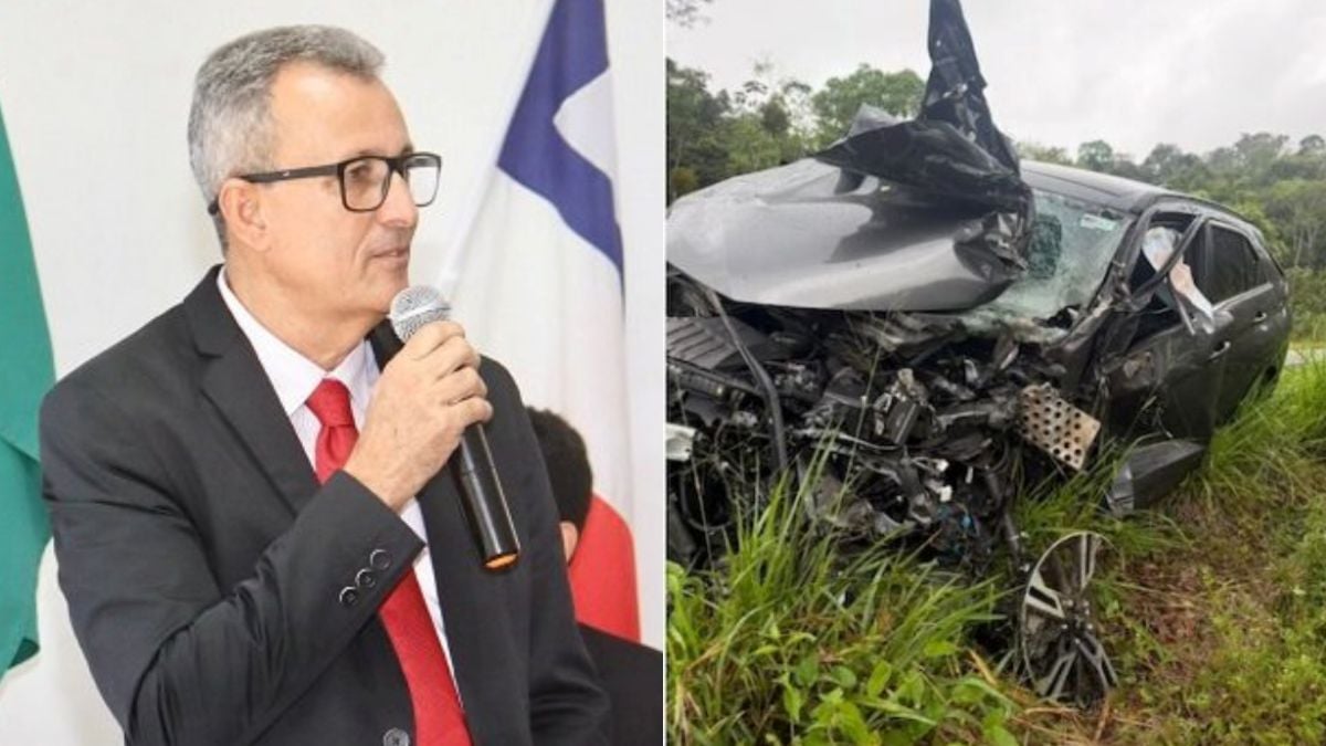 Vice-prefeito de Itagibá fica ferido após sofrer grave acidente na BR-101