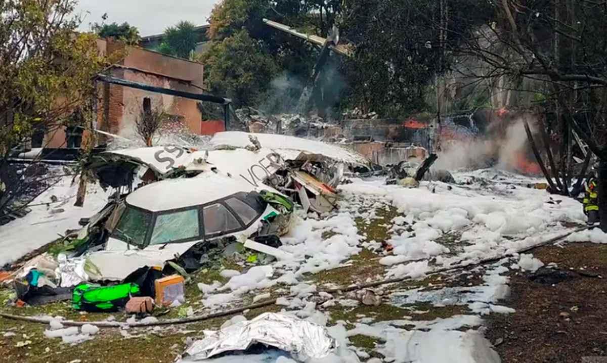 Acidente aéreo com avião da Voepass no interior de São Paulo