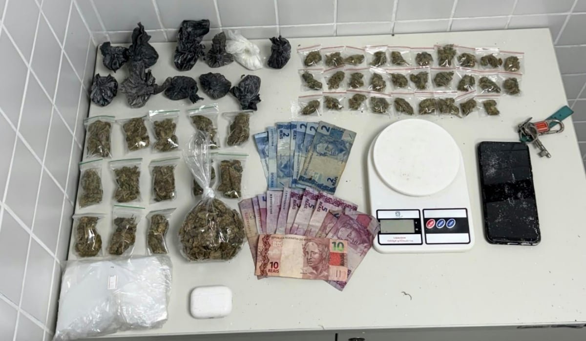 apreensão de drogas