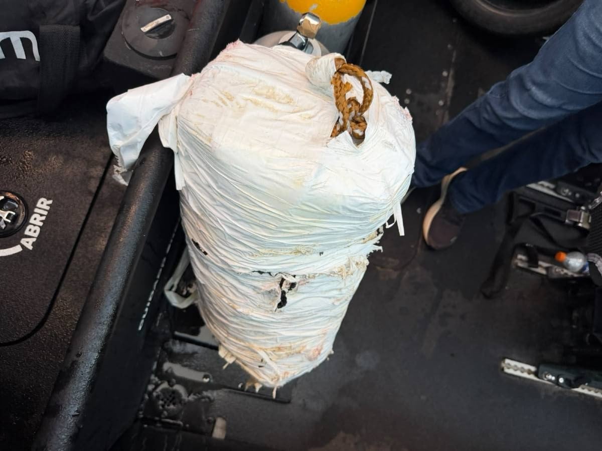 droga encontrada em navio pela PF