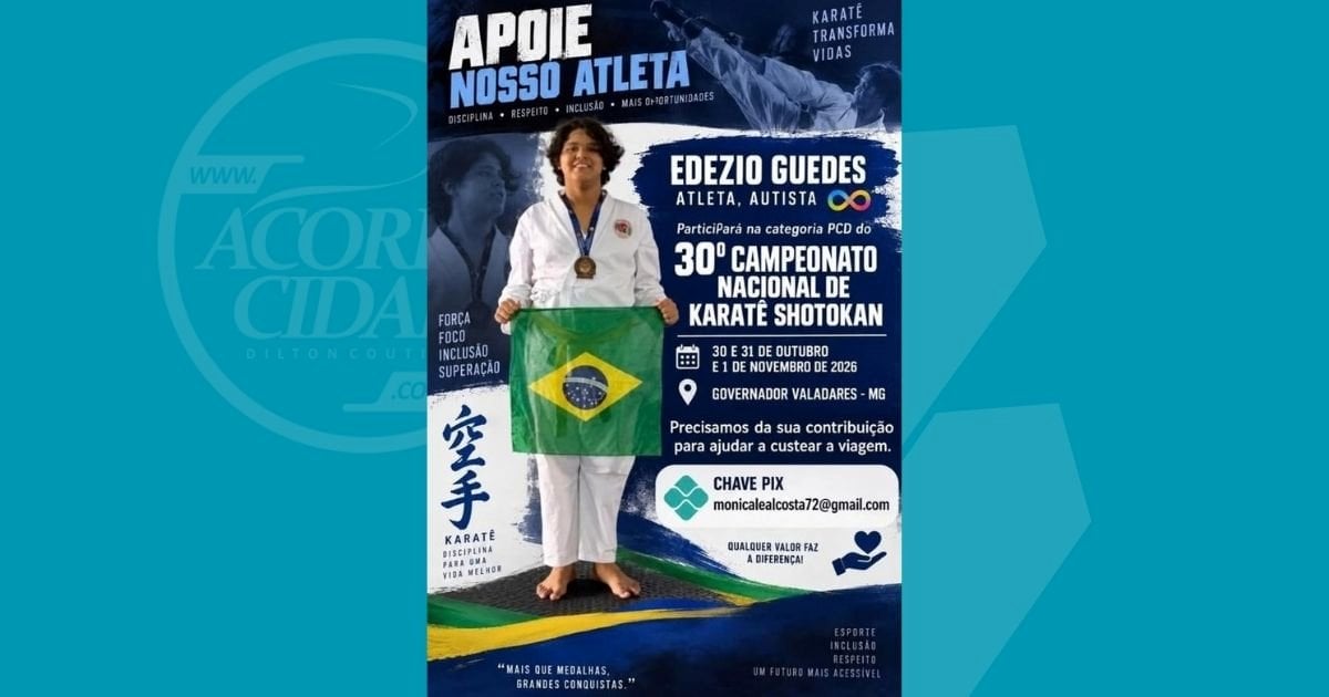 Adolescente com autismo de Feira de Santana busca ajuda para disputar campeonato nacional de karatê em Minas Gerais