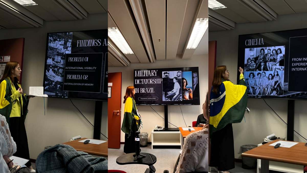 estudante feirense de Direito, Sophia Cotrim, de 19 anos