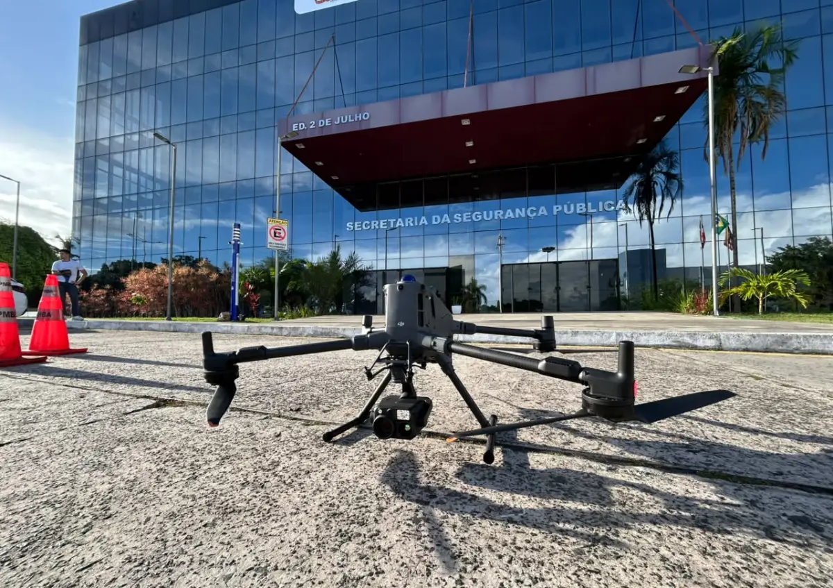Helicópteros e drones reforçam Operação Eleições da Secretaria de Segurança Pública
