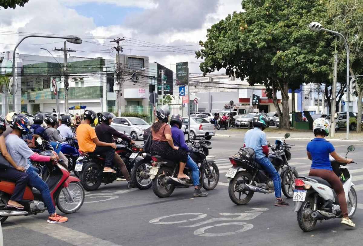 Motociclistas em Feira de Santana