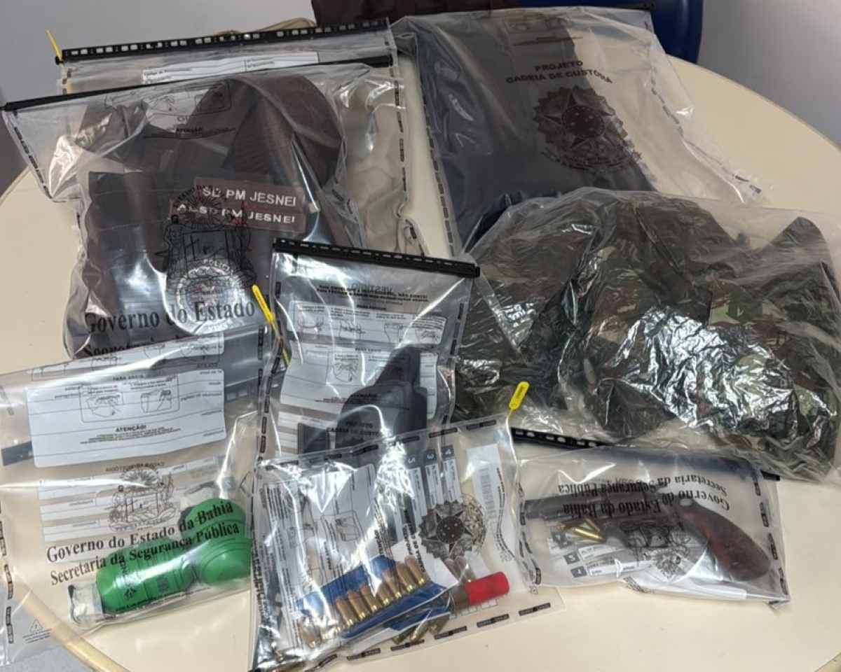 Operação Jackpot prende dois homens e apreende armas e munições na Bahia