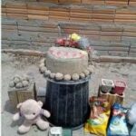Menino-comemora-aniversario-com-bolo-e-docinhos-de-areia-e-comove-internautas-foto-arquivo-pessoal-divulgacao-g1