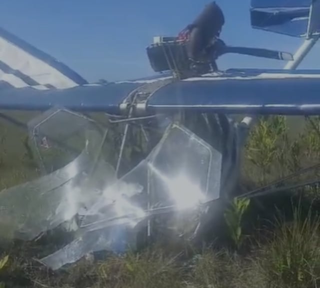 queda-de-aviao-monomotor-em-Prado-