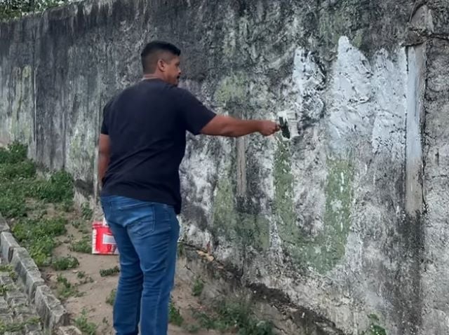 Prefeito-de-Sao-Goncalo-apaga-nome-de-faccao-escrito-em-muro