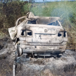 carro-pega-fogo-apos-batida-br-135-riachao-das-neves-foto-reproducao-