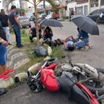 acidente-kalilandia-rua-sabinosilva-cachoeira-carro-moto-colisao-foto-ney-silva
