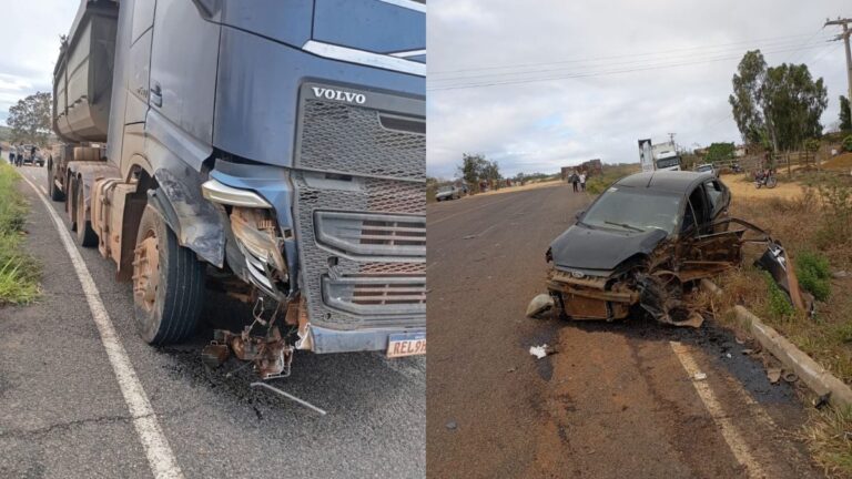colisao-carreta-ford-fiesta-ba-026-maracas-foto-reproducao-blog-do-marcos-frahm-